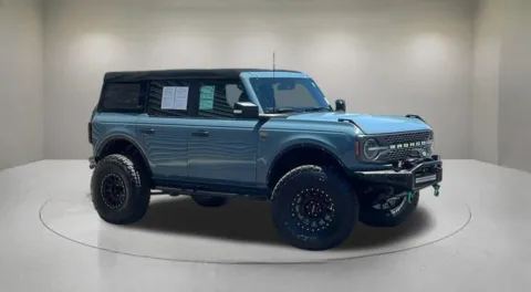 Blue 2022 Ford Bronco Badlands for sale in Indio, CA