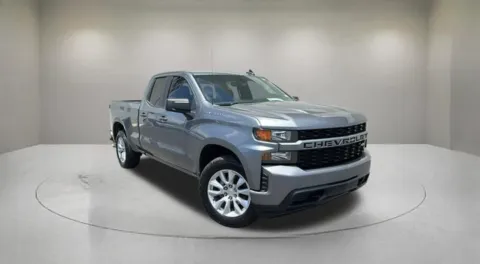 Gray 2021 Chevrolet Silverado 1500 Custom for sale in Indio, CA