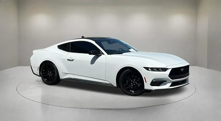 White 2024 Ford Mustang EcoBoost for sale in Indio, CA