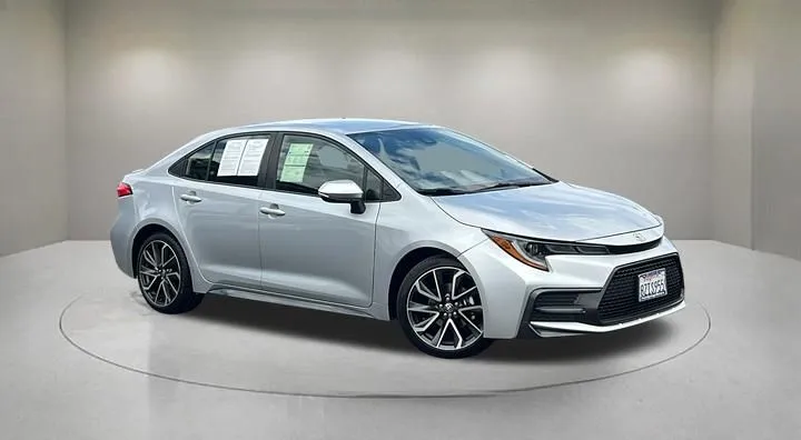 Silver 2022 Toyota Corolla SE for sale in Indio, CA