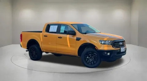 Orange 2022 Ford Ranger XLT for sale in Indio, CA