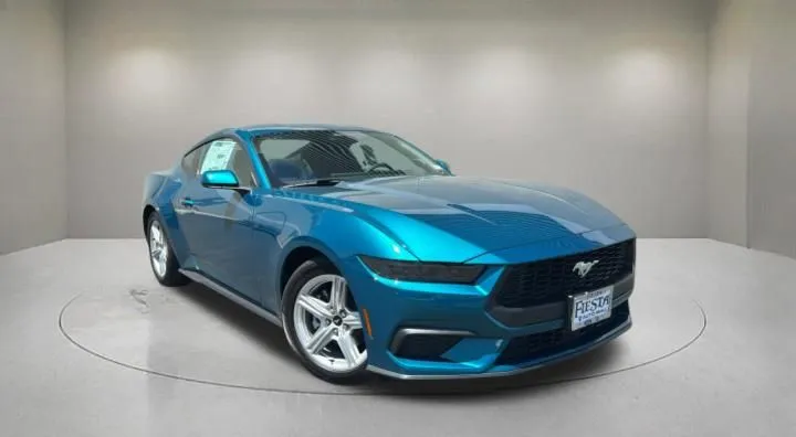 Blue 2026 Ford Mustang EcoBoost for sale in Indio, CA