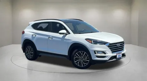 White 2019 Hyundai Tucson Ultimate for sale in Indio, CA