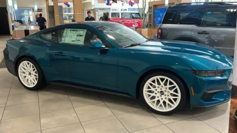 Blue 2026 Ford Mustang EcoBoost for sale in Indio, CA