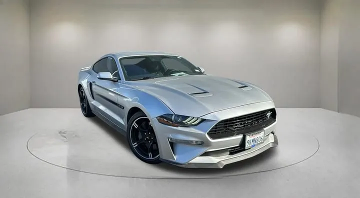 Silver 2019 Ford Mustang GT Premium for sale in Indio, CA