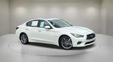 White 2019 INFINITI Q50 3.0t LUXE for sale in Indio, CA