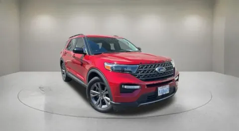 Red 2023 Ford Explorer XLT for sale in Indio, CA