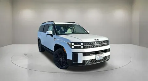 White 2026 Hyundai Santa Fe Hybrid Calligraphy for sale in Indio, CA