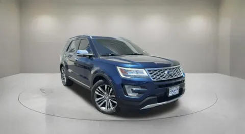 Blue 2017 Ford Explorer Platinum for sale in Indio, CA