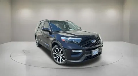 Black 2022 Ford Explorer ST-Line for sale in Indio, CA