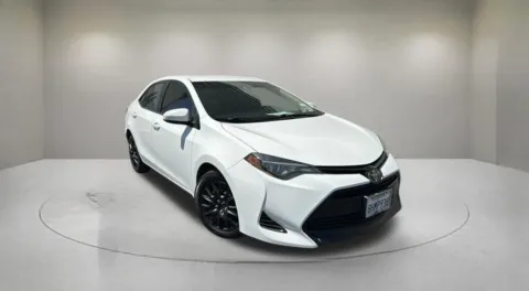 White 2019 Toyota Corolla LE for sale in Indio, CA