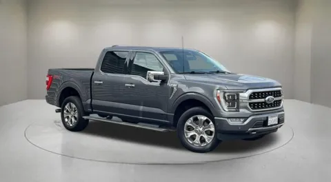 Gray 2021 Ford F-150 Platinum for sale in Indio, CA
