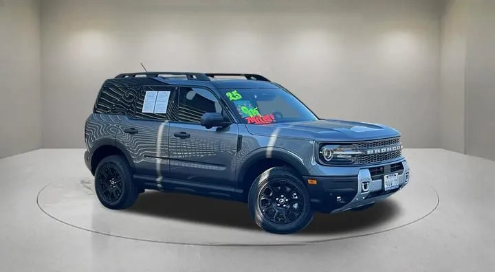 Gray 2025 Ford Bronco Sport Badlands for sale in Indio, CA