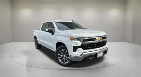 White 2023 Chevrolet Silverado 1500 LT for sale in Indio, CA