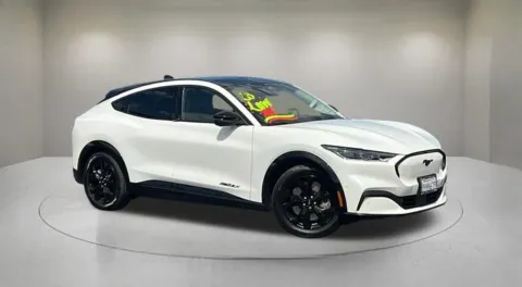 White 2023 Ford Mustang Mach-E Premium for sale in Indio, CA