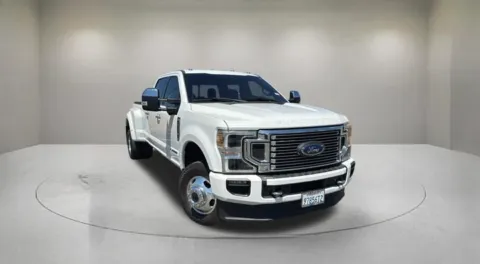 White 2020 Ford F-350SD Platinum for sale in Indio, CA