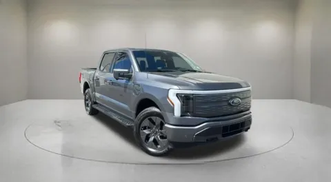 Gray 2023 Ford F-150 Lightning Lariat for sale in Indio, CA