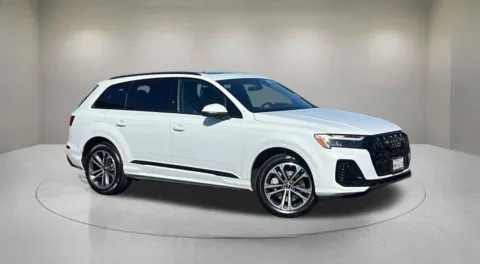 White 2025 Audi Q7 45 Premium Plus for sale in Indio, CA