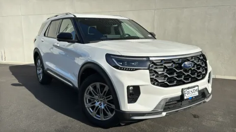 White 2026 Ford Explorer Platinum for sale in Indio, CA