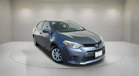 Gray 2016 Toyota Corolla L for sale in Indio, CA