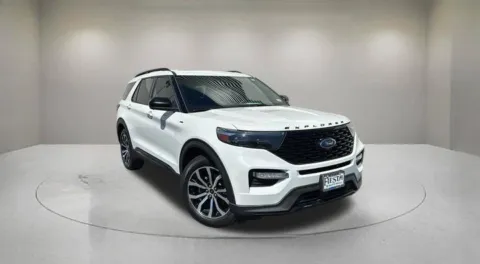 White 2022 Ford Explorer ST-Line for sale in Indio, CA