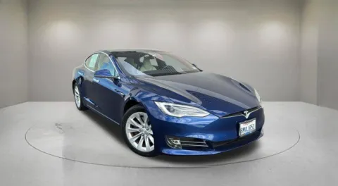 Blue 2019 Tesla Model S 75D for sale in Indio, CA