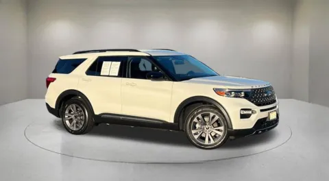 White 2023 Ford Explorer XLT for sale in Indio, CA