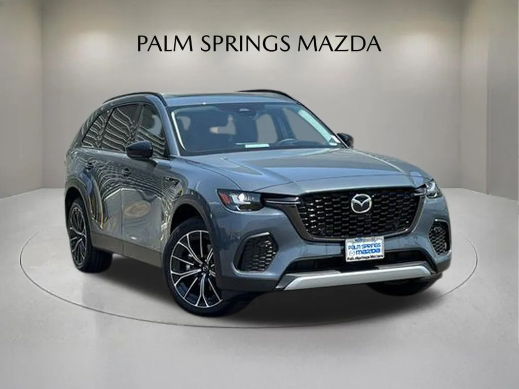 Gray 2025 Mazda CX-70 PHEV Premium for sale in Indio, CA