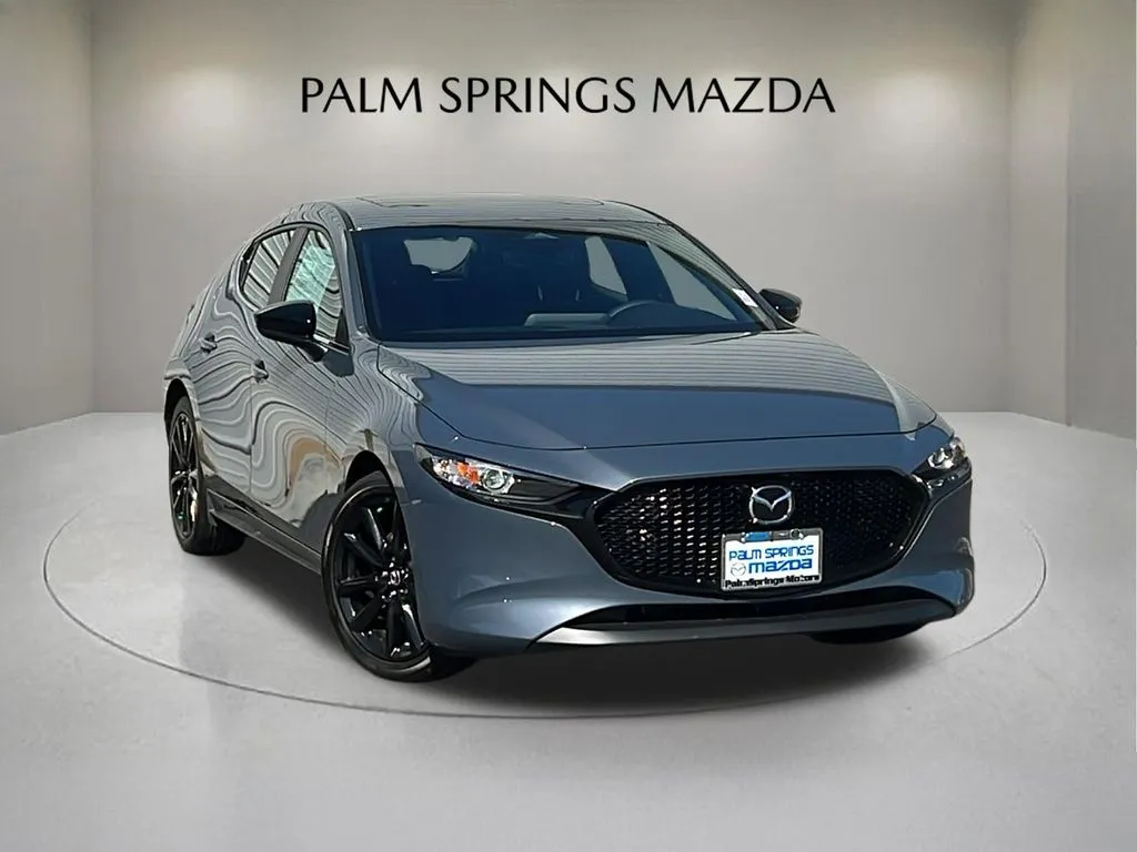 Gray 2025 Mazda Mazda3 2.5 S Carbon Edition for sale in Indio, CA