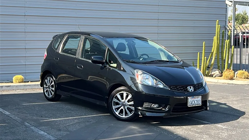 Black 2012 Honda Fit Sport for sale in Indio, CA