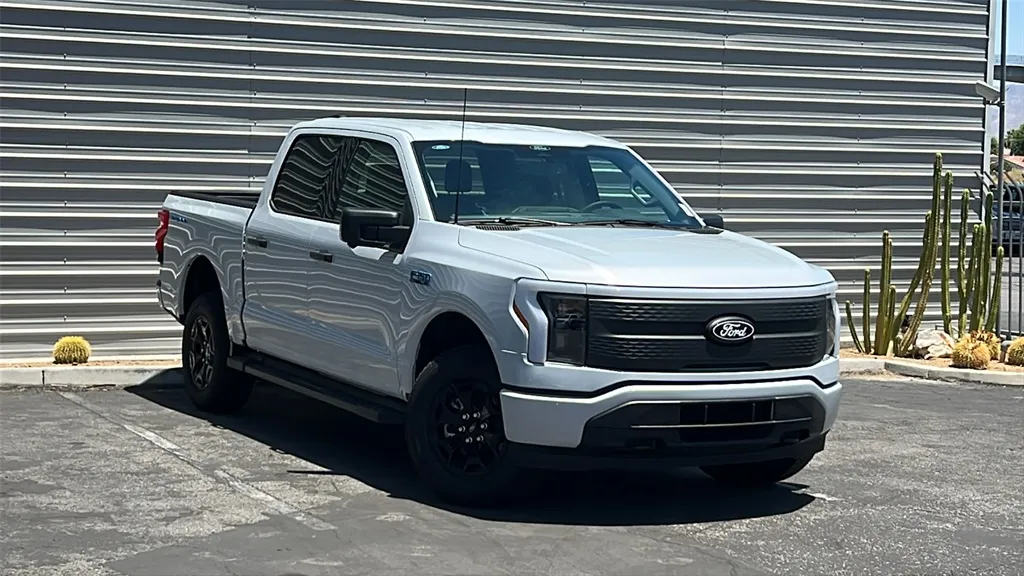 White 2025 Ford F-150 Lightning XLT for sale in Indio, CA