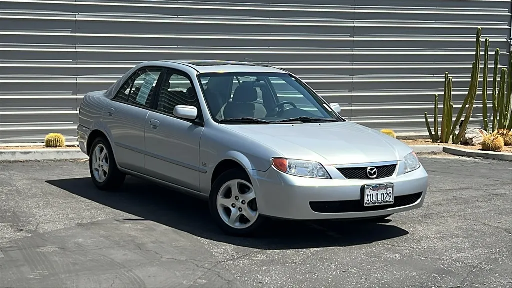 Silver 2001 Mazda Protege for sale in Indio, CA