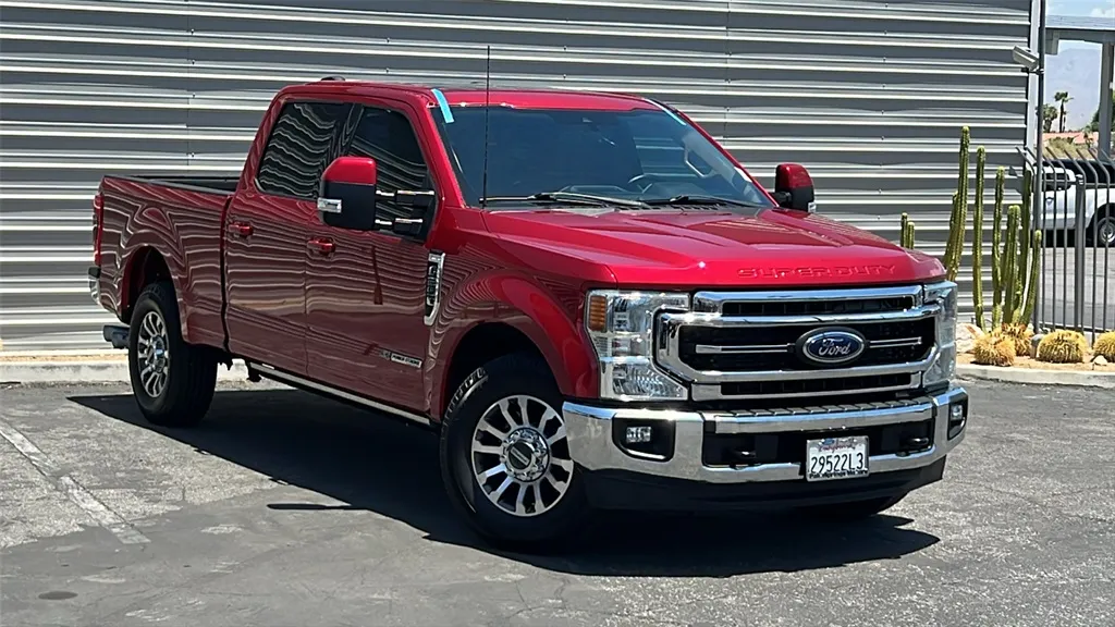 Red 2022 Ford F-250SD Lariat for sale in Indio, CA