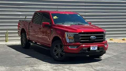 Red 2022 Ford F-150 Lariat for sale in Indio, CA