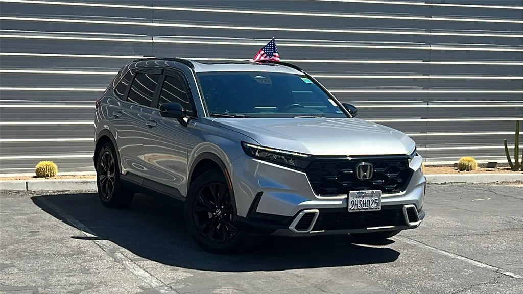Silver 2024 Honda CR-V Hybrid Sport Touring for sale in Indio, CA