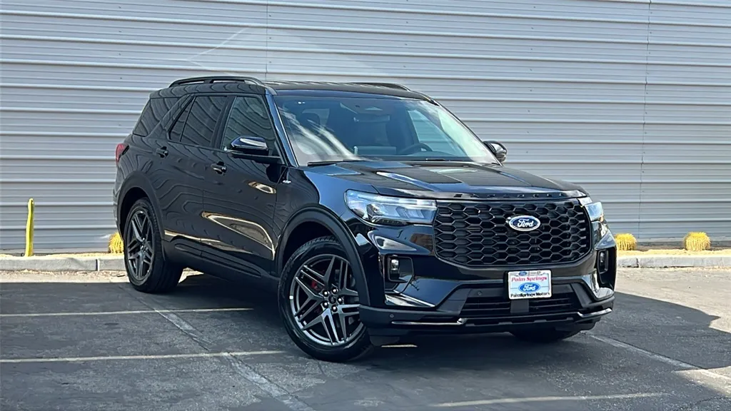Black 2025 Ford Explorer ST-Line for sale in Indio, CA