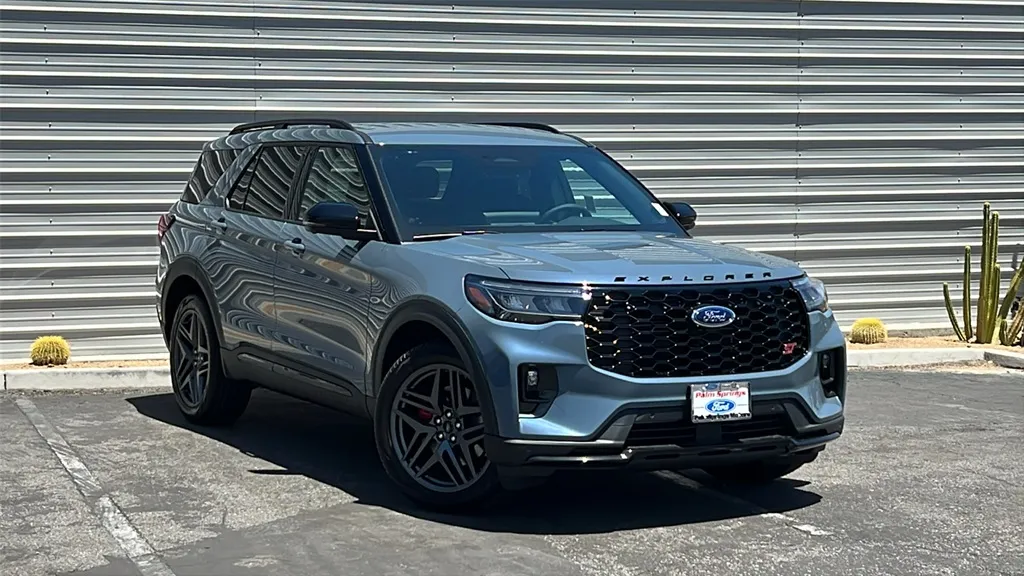 Blue 2025 Ford Explorer ST for sale in Indio, CA