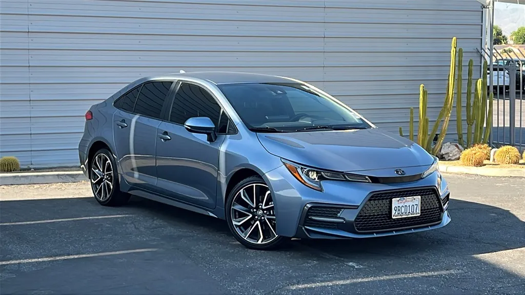 Gray 2022 Toyota Corolla SE for sale in Indio, CA