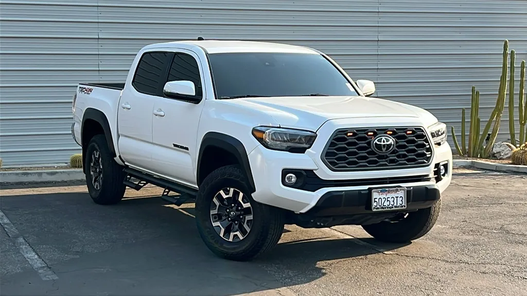 White 2023 Toyota Tacoma TRD Off-Road for sale in Indio, CA