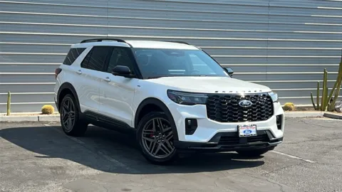 White 2025 Ford Explorer ST-Line for sale in Indio, CA