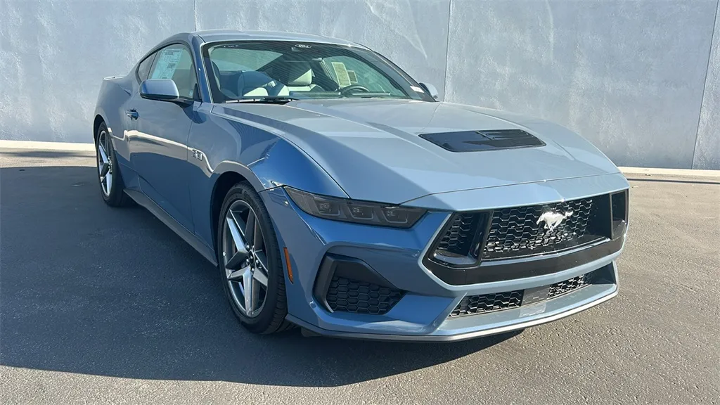 Blue 2025 Ford Mustang GT for sale in Indio, CA