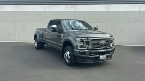 Gray 2022 Ford F-350SD Platinum for sale in Indio, CA