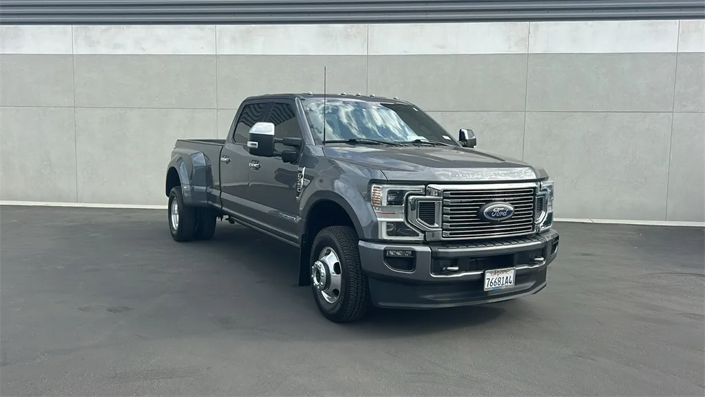 Gray 2022 Ford F-350SD Platinum for sale in Indio, CA