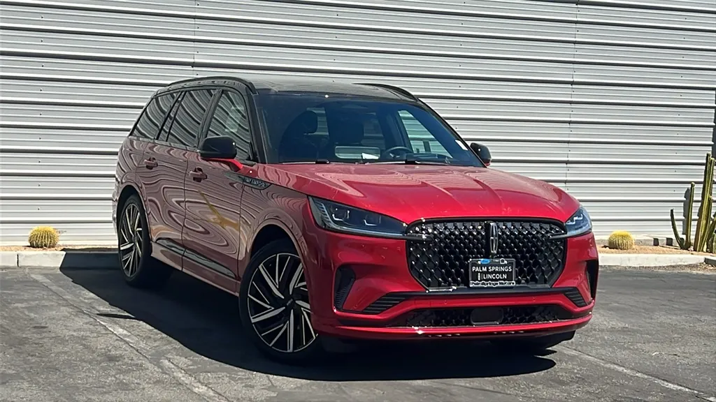 Red 2025 Lincoln Aviator Black Label for sale in Indio, CA