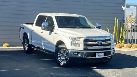White 2016 Ford F-150 Lariat for sale in Indio, CA