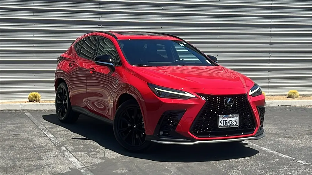 Red 2025 Lexus NX 450h+ F SPORT for sale in Indio, CA