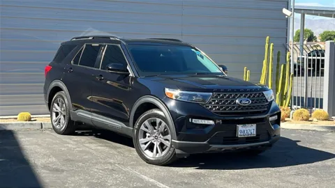 Black 2023 Ford Explorer XLT for sale in Indio, CA