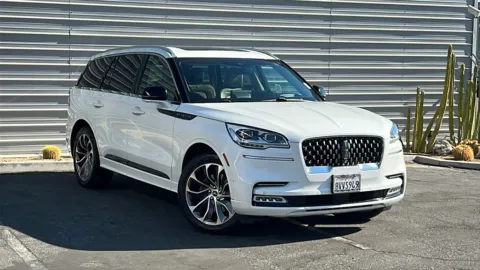 White 2021 Lincoln Aviator Grand Touring for sale in Indio, CA