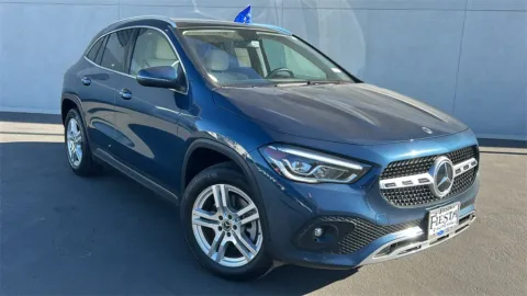 Blue 2021 Mercedes-Benz GLA 250 for sale in Indio, CA