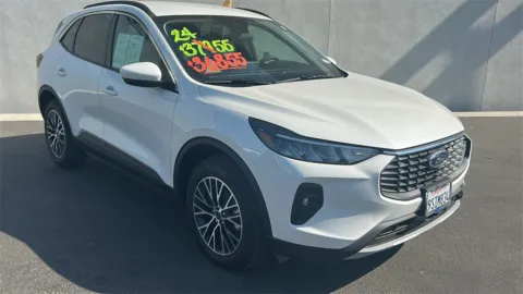 White 2024 Ford Escape Plug-In Hybrid for sale in Indio, CA